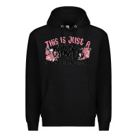 Black this is just a chapter not the whole story Premium Hoodie - MaliasSmallBusiness