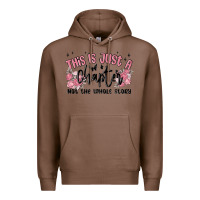 Chestnut this is just a chapter not the whole story Premium Hoodie - MaliasSmallBusiness