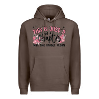 Coffee this is just a chapter not the whole story Premium Hoodie - MaliasSmallBusiness