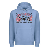 Colony Blue this is just a chapter not the whole story Premium Hoodie - MaliasSmallBusiness