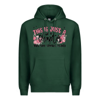 Sports Green this is just a chapter not the whole story Premium Hoodie - MaliasSmallBusiness