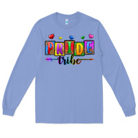 Colony Blue pride tribe Long Sleeve Tee - Zillion Design Studio