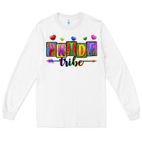 White pride tribe Long Sleeve Tee - Zillion Design Studio