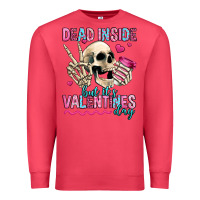 Cardinal dead inside but it's valentines day Premium Sweatshirt - Jasminsmagicworld