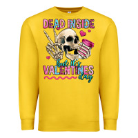 Lemon dead inside but it's valentines day Premium Sweatshirt - Jasminsmagicworld
