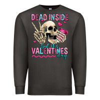 Smoke dead inside but it's valentines day Premium Sweatshirt - Jasminsmagicworld