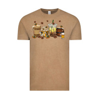 Vintage Coffee beer coffee cups Vintage Tee - texasbilliewilder