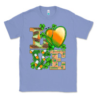 Colony Blue st.patricks nurse love heart stethoscope Classic Tee - BarkalooDesign