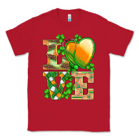 Red st.patricks nurse love heart stethoscope Classic Tee - BarkalooDesign
