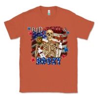 Copper Red white boozy 4th of july Classic Tee - CowGirlArtShop