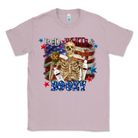 Lilac Red white boozy 4th of july Classic Tee - CowGirlArtShop