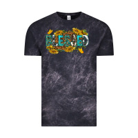 Cloud Black blessed Vintage Tee - texasbilliewilder