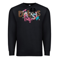 Black dialysis nurse Premium Sweatshirt - NancyCooperArtShop