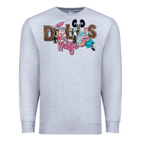 Heather Grey dialysis nurse Premium Sweatshirt - NancyCooperArtShop