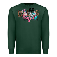 Sports Green dialysis nurse Premium Sweatshirt - NancyCooperArtShop