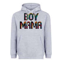 Heather Grey boy mama Heavyweight Hoodie - JahusDesignShop