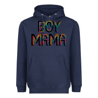 Navy boy mama Heavyweight Hoodie - JahusDesignShop