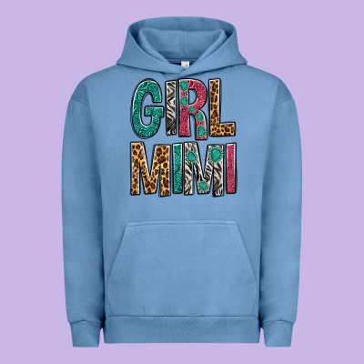 Girl Mimi Urban Hoodie Designed By Bundleandbundleshop