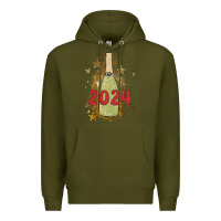Army Green sparkly champagne Premium Hoodie - MaliasSmallBusiness