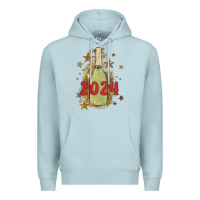 Blue Mist sparkly champagne Premium Hoodie - MaliasSmallBusiness