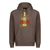Coffee sparkly champagne Premium Hoodie - MaliasSmallBusiness