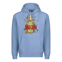 Colony Blue sparkly champagne Premium Hoodie - MaliasSmallBusiness