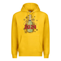 Lemon sparkly champagne Premium Hoodie - MaliasSmallBusiness