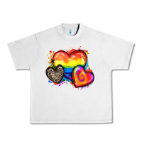Lunar Rock pride hearts Urban Heavy Tee - Zillion Design Studio