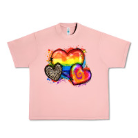 Salmon pride hearts Urban Heavy Tee - Zillion Design Studio