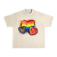 Sandshell pride hearts Urban Heavy Tee - Zillion Design Studio