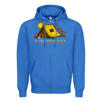 True Royal camping is my happy place Zipper Hoodie - CowhideDigitalArt