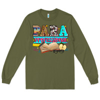 Army Green paraprofessional Long Sleeve Tee - Zillion Design Studio