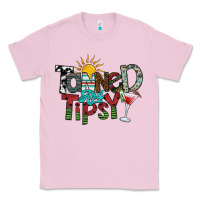 Bubblegum Pink tanned and tipsy Classic Tee - SublimationCraftShop