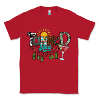 Red tanned and tipsy Classic Tee - SublimationCraftShop