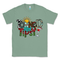 Sage tanned and tipsy Classic Tee - SublimationCraftShop