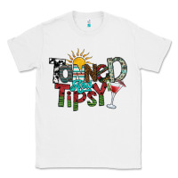 White tanned and tipsy Classic Tee - SublimationCraftShop