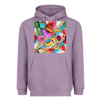 Lavender flowers ice cream fruit Heavyweight Hoodie - BundleAndBundleShop