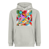 Moon Dust flowers ice cream fruit Heavyweight Hoodie - BundleAndBundleShop