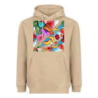 Mushroom flowers ice cream fruit Heavyweight Hoodie - BundleAndBundleShop
