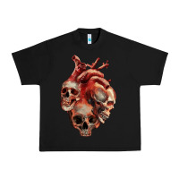 Black Heart Skulls Urban Heavy Tee - RanaPortraitStore