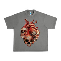 Tornado Heart Skulls Urban Heavy Tee - RanaPortraitStore