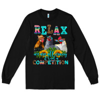Black relax we are all crazy  competition Long Sleeve Tee - AdoDesignShop