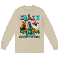 Mushroom relax we are all crazy  competition Long Sleeve Tee - AdoDesignShop