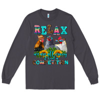 Smoke relax we are all crazy  competition Long Sleeve Tee - AdoDesignShop