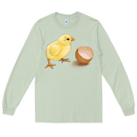 Matcha chick with egg Long Sleeve Tee - RanaPortraitStore