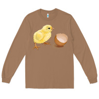 Toasted Coconut chick with egg Long Sleeve Tee - RanaPortraitStore