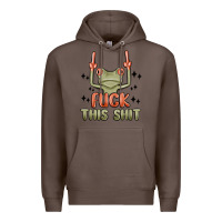 Coffee fuck this shit Premium Hoodie - MaliasSmallBusiness