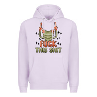 Lilac fuck this shit Premium Hoodie - MaliasSmallBusiness