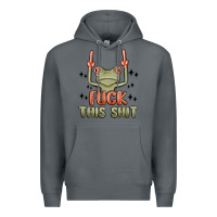 Rock fuck this shit Premium Hoodie - MaliasSmallBusiness