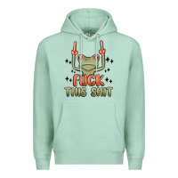 Seafoam fuck this shit Premium Hoodie - MaliasSmallBusiness